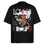 Zalzalak, Kaffee, 1st | Blaster, Oversize Bio T-Shirt, Unisex - Schwarz
