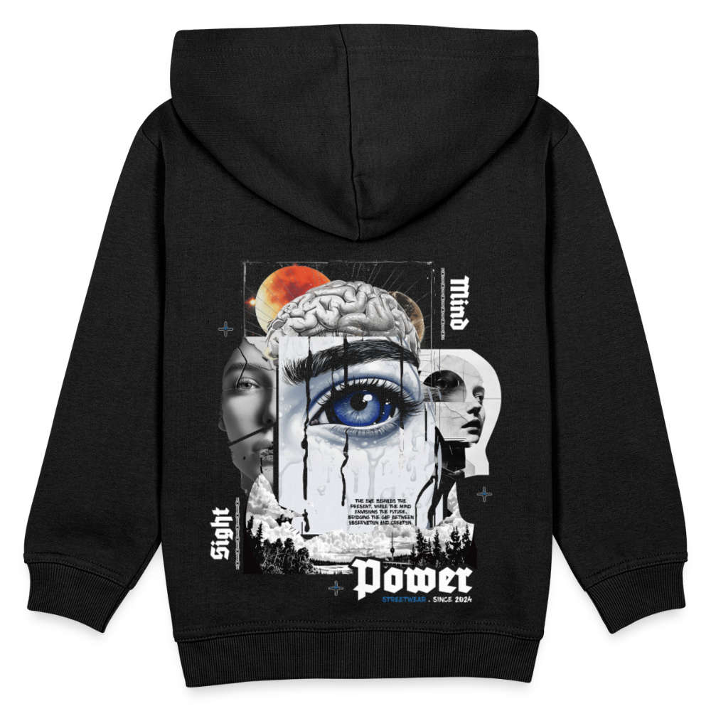 Yuanshi, Auge, 1st | Kinder Hoodie - Schwarz