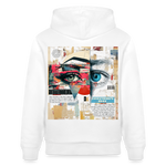 Marsyros, Augen, 1st | Cruiser, Unisex Bio-Hoodie - Weiß