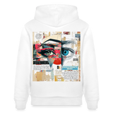 Marsyros, Augen, 1st | Cruiser, Unisex Bio-Hoodie - Weiß