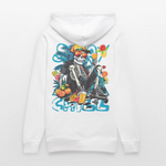 Calveron, Skelet, 1st | Cruiser, Unisex Bio-Hoodie - Weiß