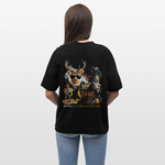 Orphean, Reh, 1st | Blaster, Oversize Bio T-Shirt, Unisex - Schwarz