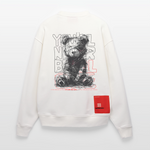 Astravor, Bär, 1st | Heavyweight Oversized Bio Sweater, Unisex - OFF WHITE
