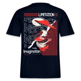 Xiwangmu, Muschel, 1st | Essential, Relaxed Fit Unisex Bio T-Shirt - Navy