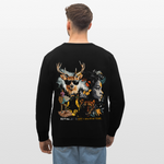 Orphean, Reh, 1st | Roller, Unisex Bio-Sweatshirt - Schwarz
