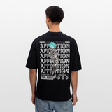 Hestian, Rose, 1st | Breezy, Oversized Unisex T-Shirt - Schwarz