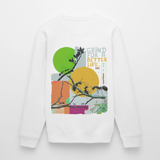 Draganis, Ameisen, 1st | Roller, Unisex Bio-Sweatshirt - Weiß