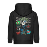 Apollan, Musik, 1st | Kinder Zip Hoodie - Schwarz