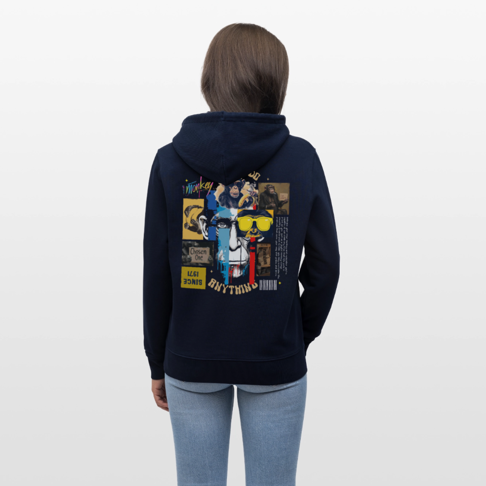 Xurjin, Affe, 1st | Cruiser, Unisex Bio-Hoodie - Navy