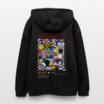Shennong, Augen, 1st | Freshhood, Oversized Unisex Hoodie - Schwarz