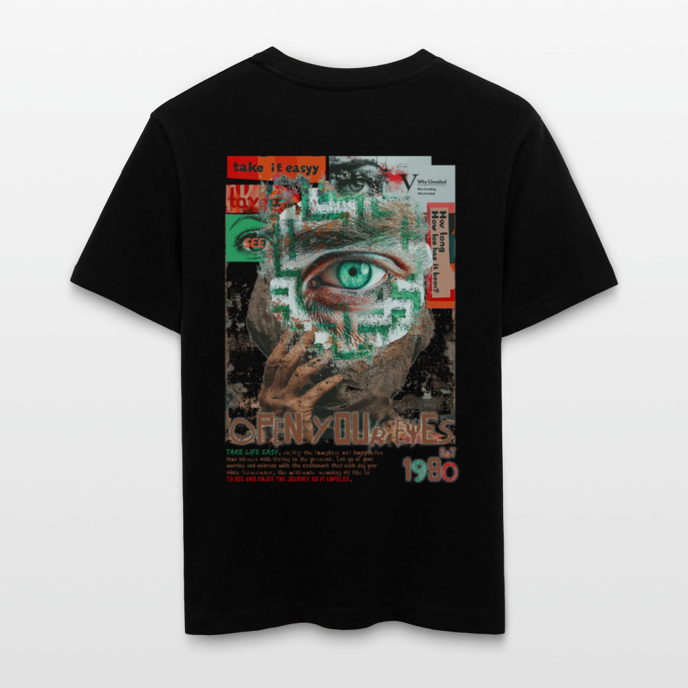 Artemis, Fantasie, 1st | Essential, Relaxed Fit Unisex Bio T-Shirt - Schwarz