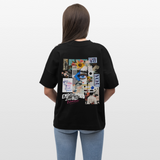 Jade, Augen, 1st | Blaster, Oversize Bio T-Shirt, Unisex - Schwarz