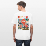 Solvarion, Stopp, 1st | Essential, Relaxed Fit Unisex Bio T-Shirt - Weiß