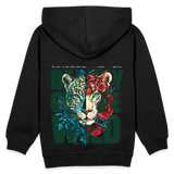 Irise, Leopard, 1st | Kinder Hoodie - Schwarz