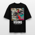 Omoikane, Augen, 1st | Blaster, Oversize Bio T-Shirt, Unisex - Schwarz