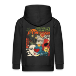 Eosan, Wolf, 1st | Kinder Zip Hoodie - Schwarz