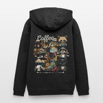 Tritonan, Kaffee, 1st | Freshhood, Oversized Unisex Hoodie - Anthrazit