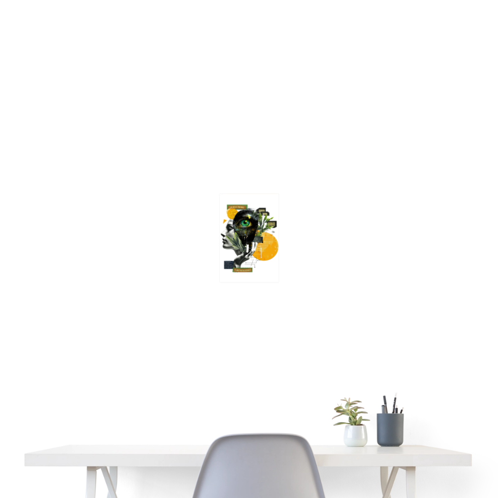 Stellara, Glühbirne, 1st | Poster 20x30 cm - Weiß