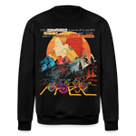 Panos, Fahrrad, 1st | Roller, Unisex Bio-Sweatshirt - Schwarz