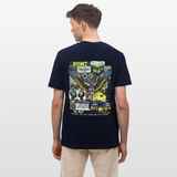 Lugh , Engel, 1st | Essential, Relaxed Fit Unisex Bio T-Shirt - Navy