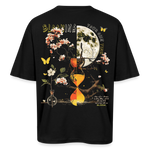 Tsukuyomi, Sanduhr, 1st | Breezy, Oversized Unisex T-Shirt - Schwarz