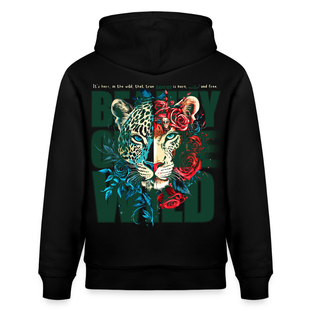 Irise, Leopard, 1st | Cruiser, Unisex Bio-Hoodie - Schwarz
