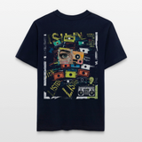 Orphean, Reh, 1st | Essential, Relaxed Fit Unisex Bio T-Shirt - Navy