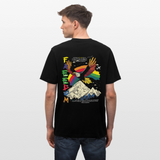 Susanoo, Adler, 1st | Essential, Relaxed Fit Unisex Bio T-Shirt - Schwarz