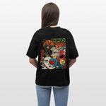 Eosan, Wolf, 1st | Blaster, Oversize Bio T-Shirt, Unisex - Schwarz