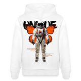 Lunaris, Astronaut, 1st | Cruiser, Unisex Bio-Hoodie - Weiß