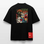 Eosan, Wolf, 1st | Heve, Heavyweight Oversized Bio T-Shirt, Unisex - SOLID BLACK