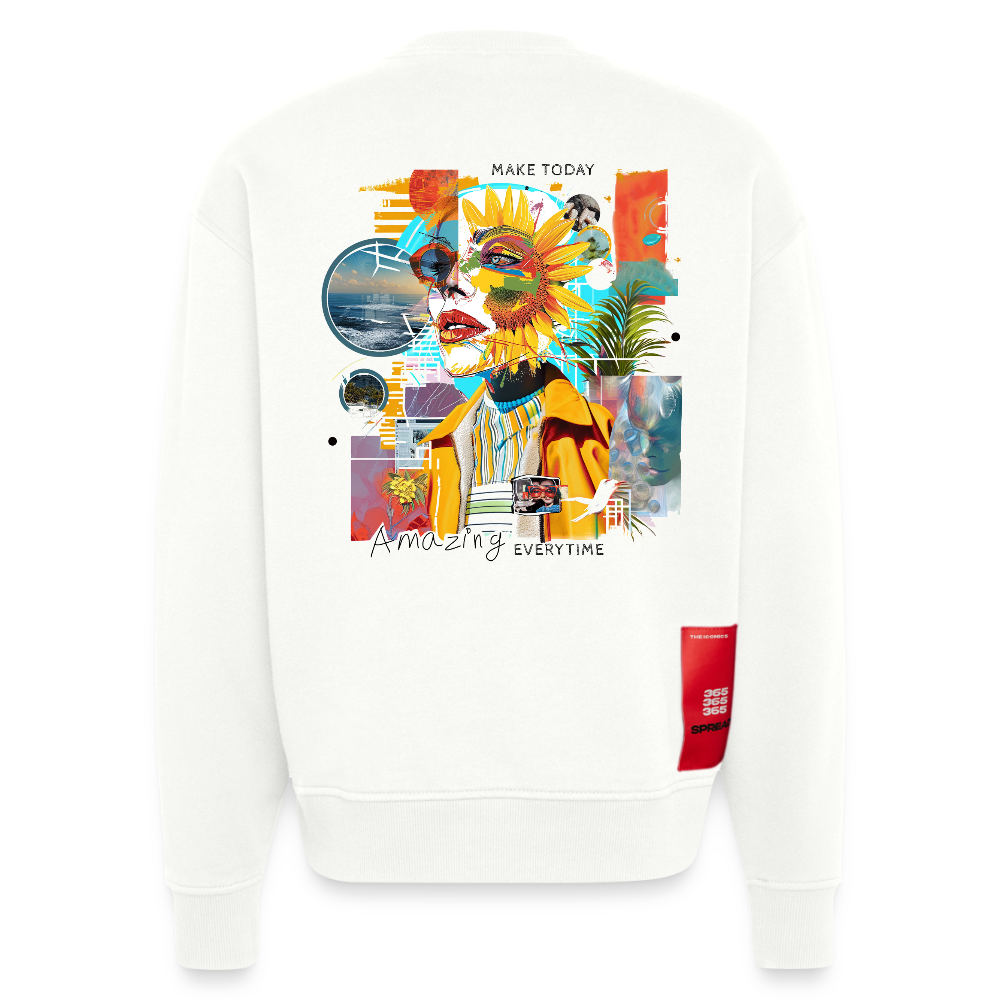 Rivandor, Fantasie, 1st | Heavyweight Oversized Bio Sweater, Unisex - OFF WHITE