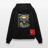 Panian, Berge, 1st | Heavyweight Oversized Bio Hoodie, Unisex - SOLID BLACK