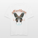 Galaxion, Schmetterling, 1st | Essential, Relaxed Fit Unisex Bio T-Shirt - Weiß