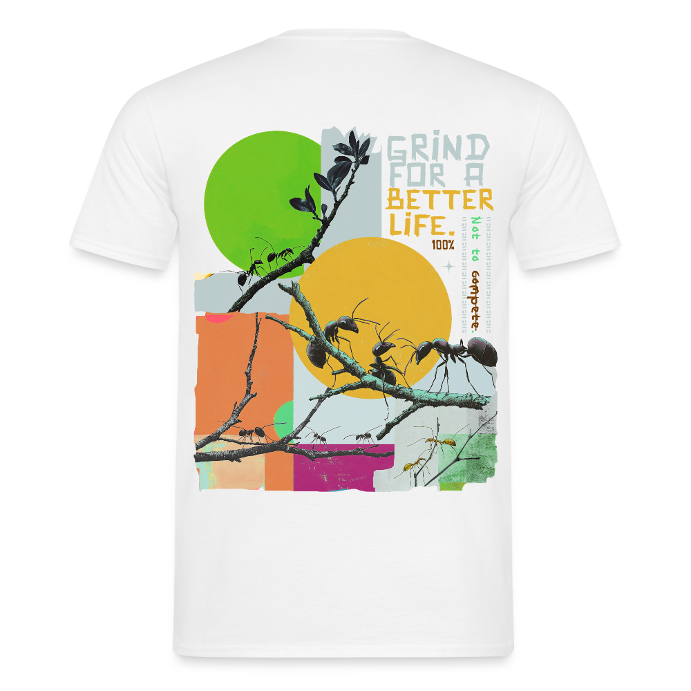 Männer T-Shirt - Weiß