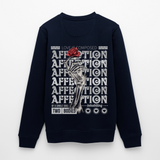 Zeusun, Rose, 1st | Roller, Unisex Bio-Sweatshirt - Navy