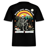 Tethyan, Skelet, 1st | Essential, Relaxed Fit Unisex Bio T-Shirt - Schwarz