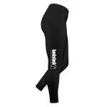 Frauen Jersey Leggings - Schwarz