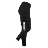 Frauen Jersey Leggings - Schwarz