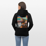 Nyxaris, Windmühle, 1st | Cruiser, Unisex Bio-Hoodie - Schwarz