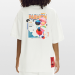 Ragnarion, Planeten, 1st | Heve, Heavyweight Oversized Bio T-Shirt, Unisex - OFF WHITE