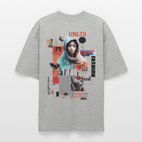 Celestrion, Cyborg, 1st | Blaster, Oversize Bio T-Shirt, Unisex - Grau meliert