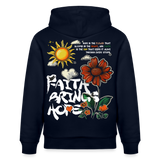 Odin , Blume, 1st | Cruiser, Unisex Bio-Hoodie - Navy