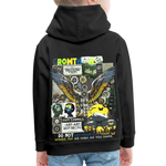 Lugh , Engel, 1st | Kinder Hoodie - Schwarz