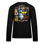 Xurjin, Affe, 1st | Teenager Langarmshirt - Schwarz