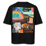 Nyxaris, Windmühle, 1st | Breezy, Oversized Unisex T-Shirt - Schwarz