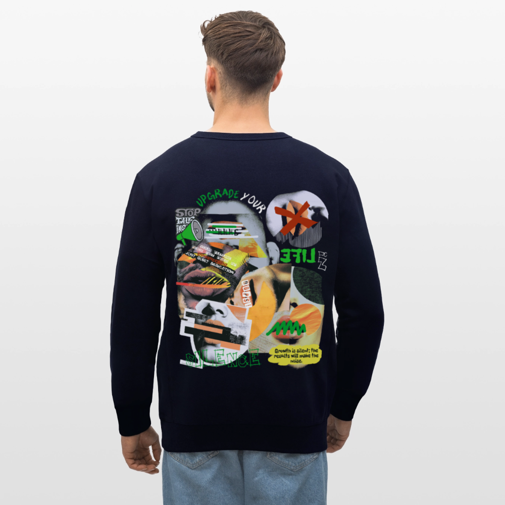 Ereban, Lippen, 1st | Roller, Unisex Bio-Sweatshirt - Navy