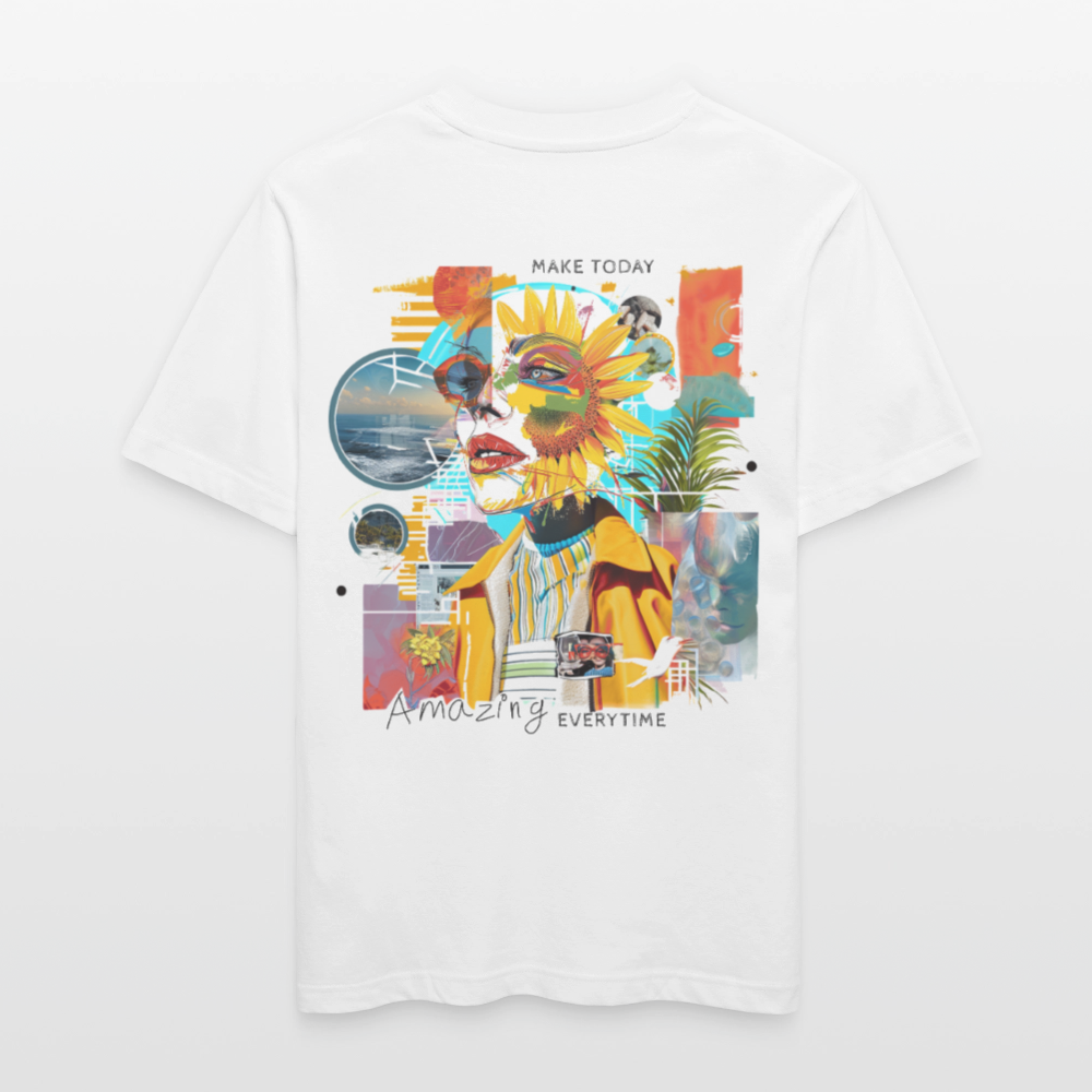 Rivandor, Fantasie, 1st | Essential, Relaxed Fit Unisex Bio T-Shirt - Weiß