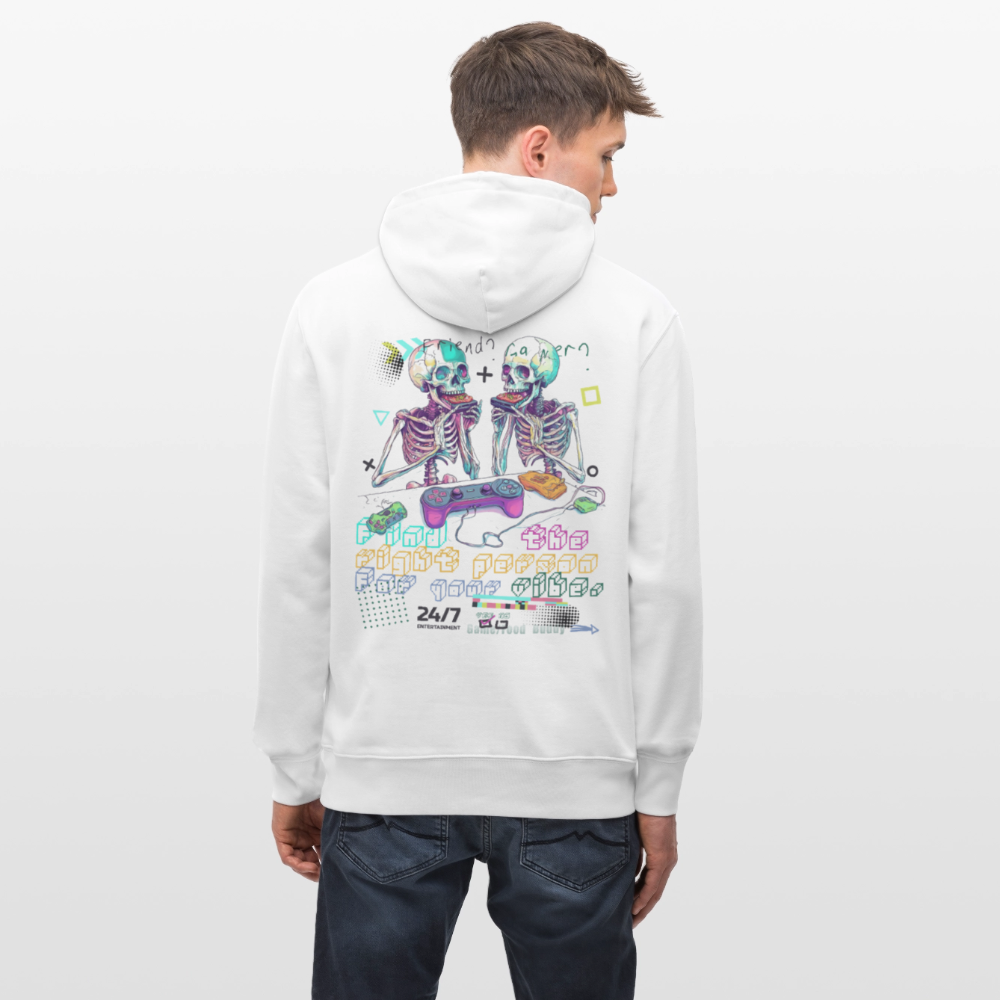 Malakar, Gaming, 1st | Cruiser, Unisex Bio-Hoodie - Weiß