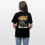 Tethyan, Skelet, 1st | Essential, Relaxed Fit Unisex Bio T-Shirt - Schwarz